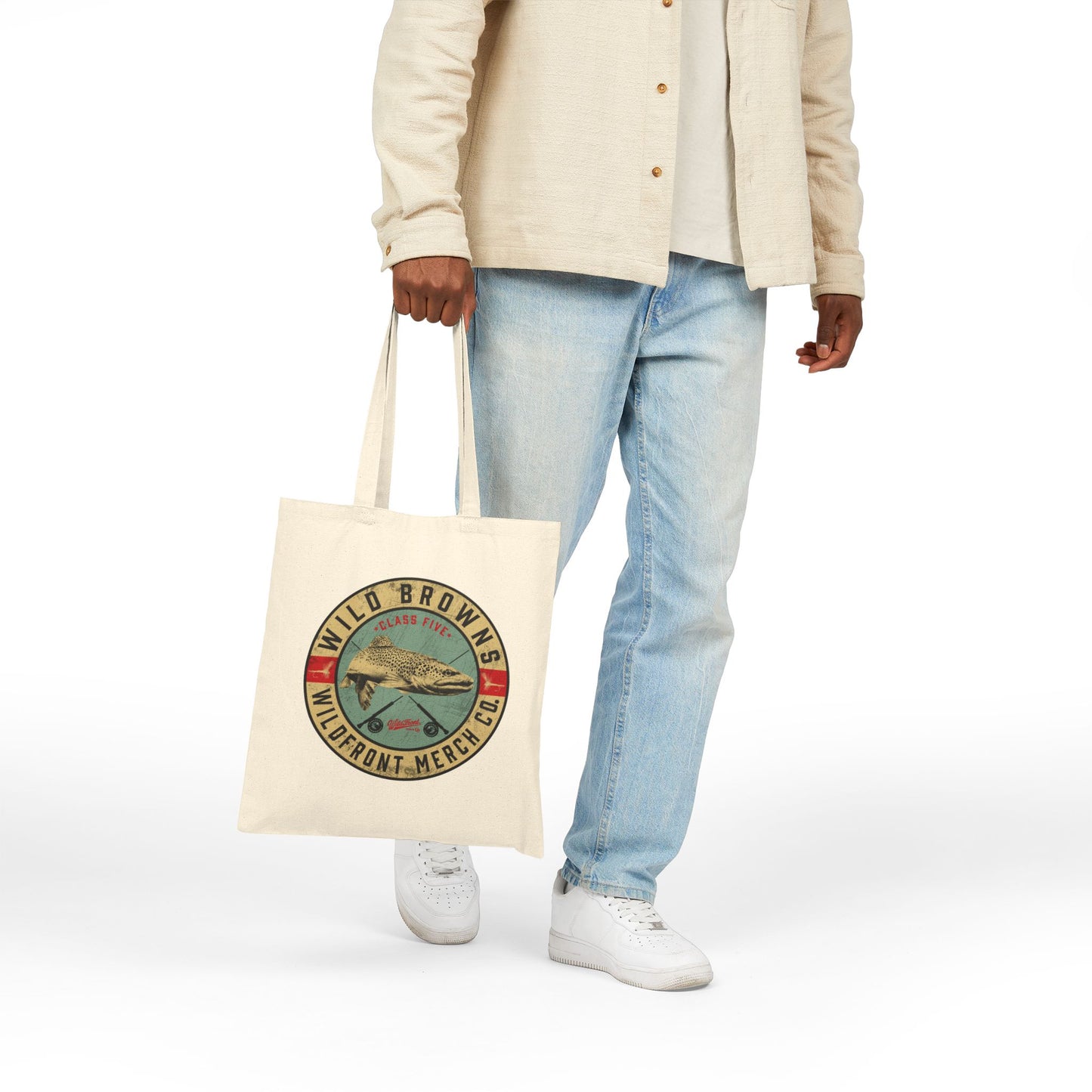 Wild Browns Canvas Tote Bag