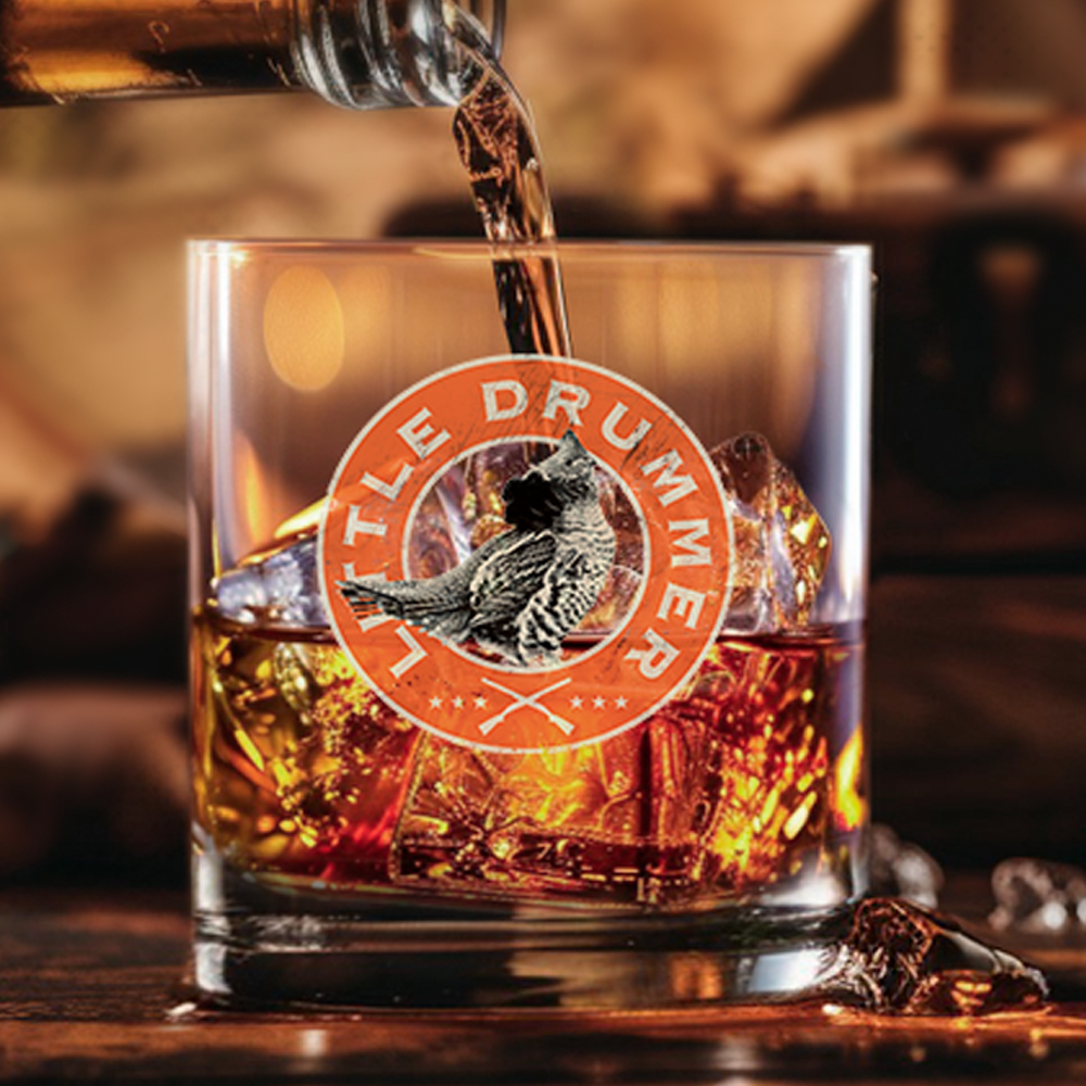 Little Drummer Rocks Glass, 10oz