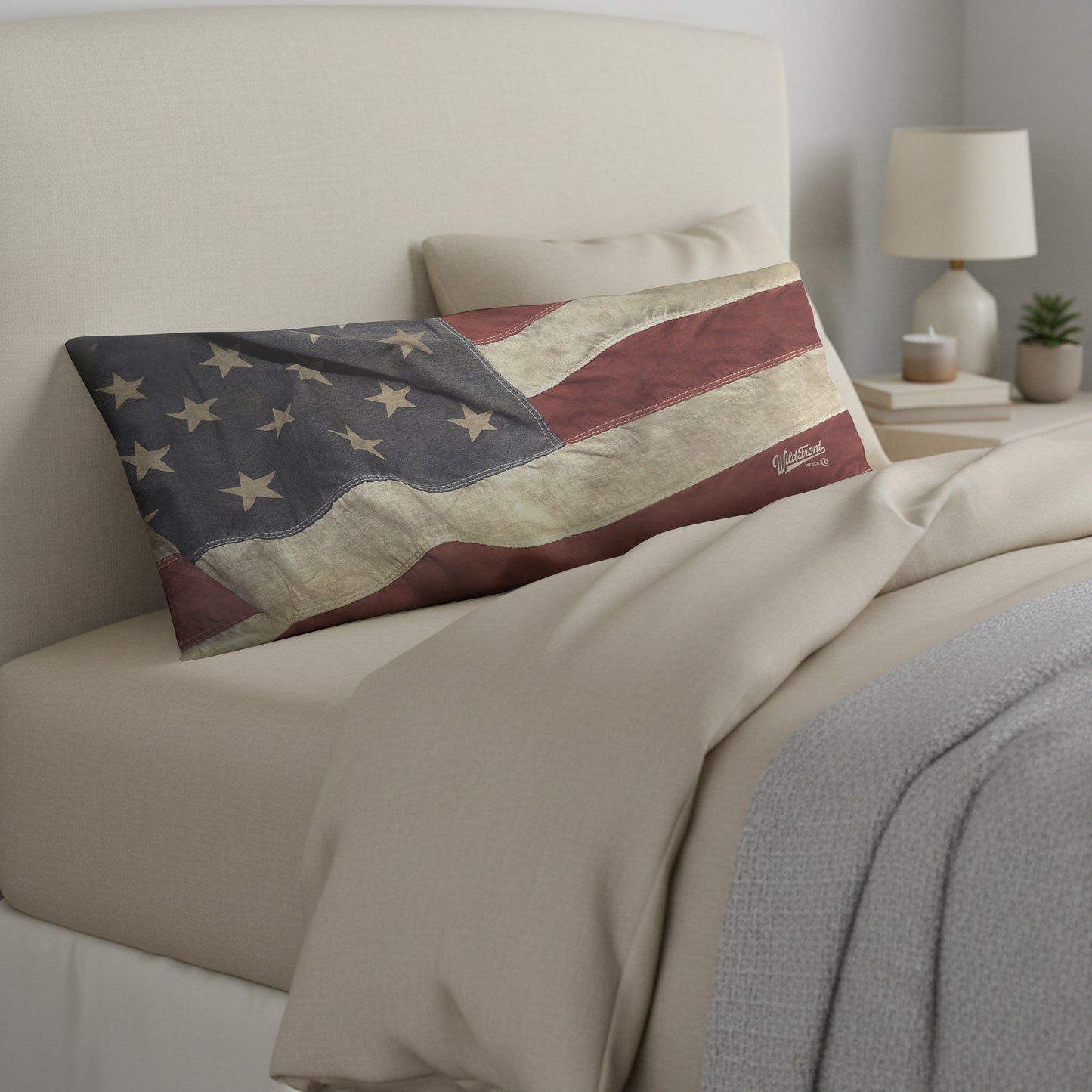 USA Flag Body Pillow