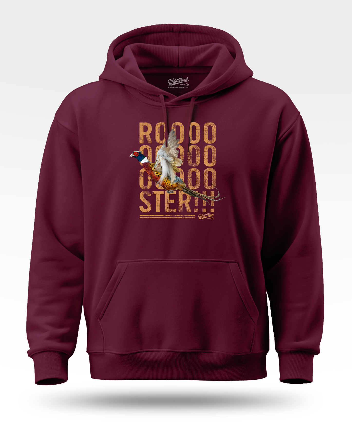 Rooooster Flying Pheasant Hoodie