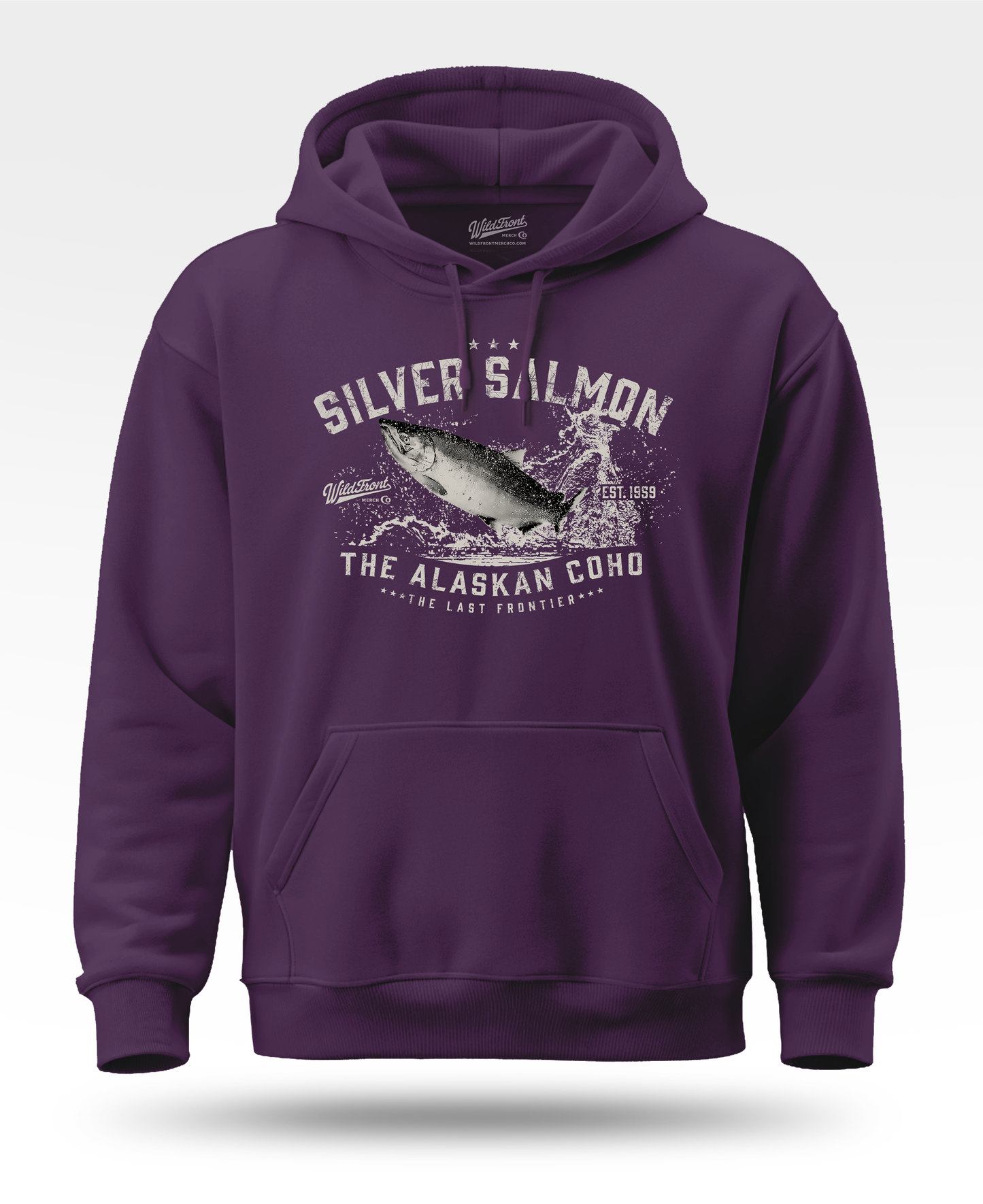 Silver Salmon Hoodie