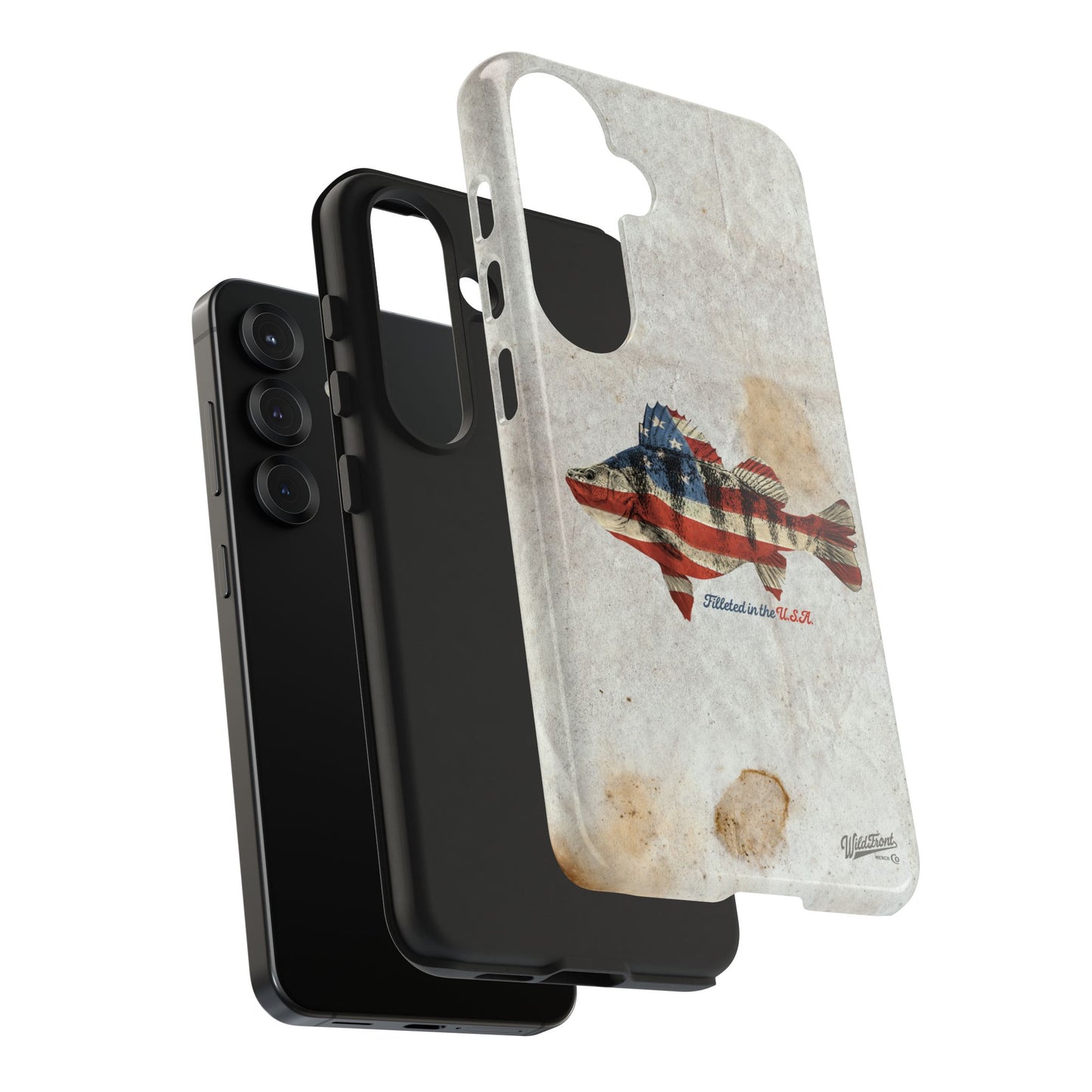 Perch Filleted In The USA Tough Phone Cases