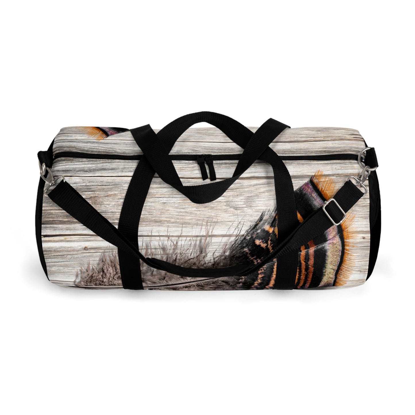 Turkey Feather Duffel Bag