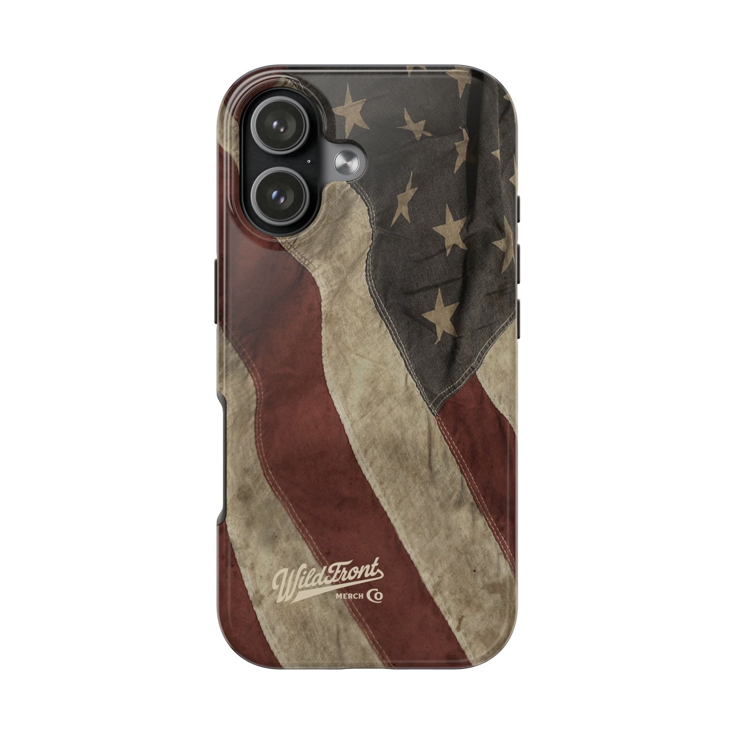 Vintage American Flag-Tough Phone Case