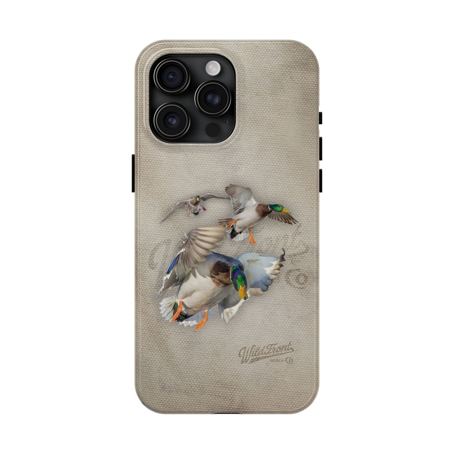 Mallards Flying-Tough Phone Case