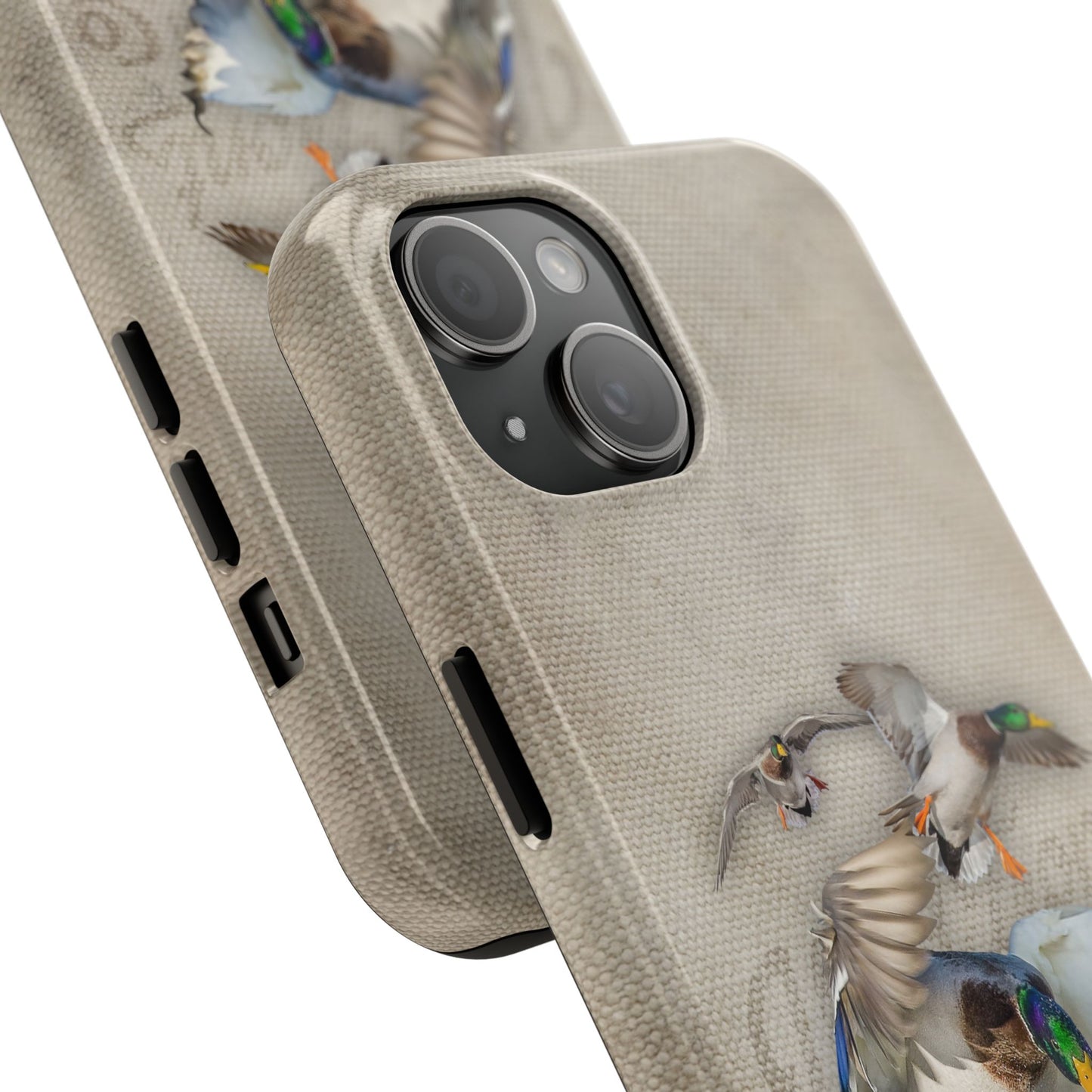 Mallards Flying-Tough Phone Case