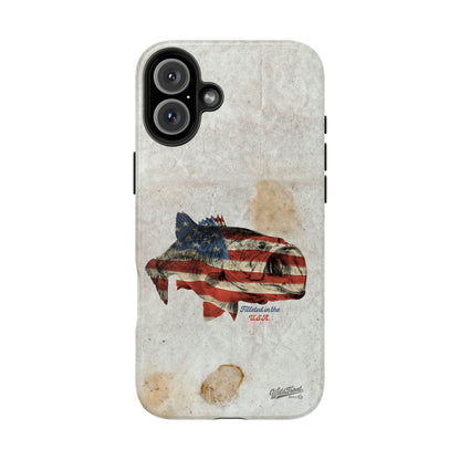 Largemouth Bass Filleted In The USA Tough Phone Cases
