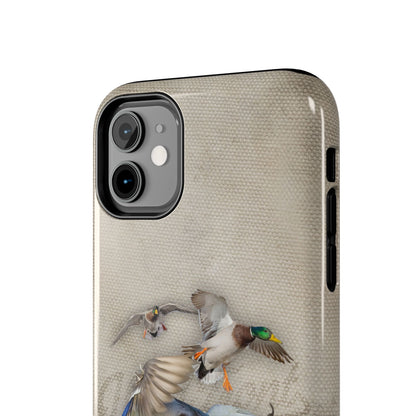 Mallards Flying-Tough Phone Case