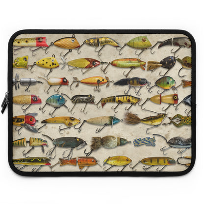 Vintage Lures Laptop Sleeve