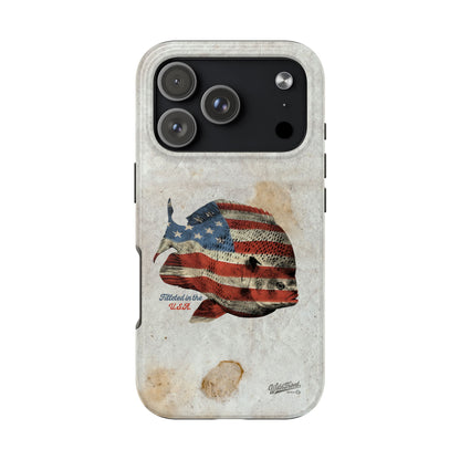 Bluegill Filleted In The USA Tough Phone Cases