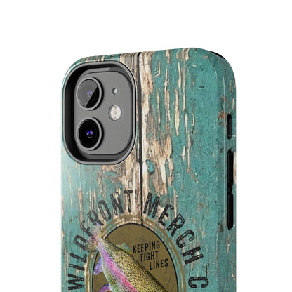 Vintage Rainbow Trout-Tough Phone Case