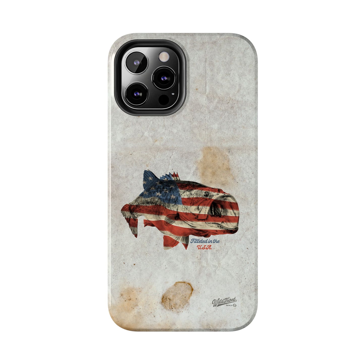 Largemouth Bass Filleted In The USA Tough Phone Cases
