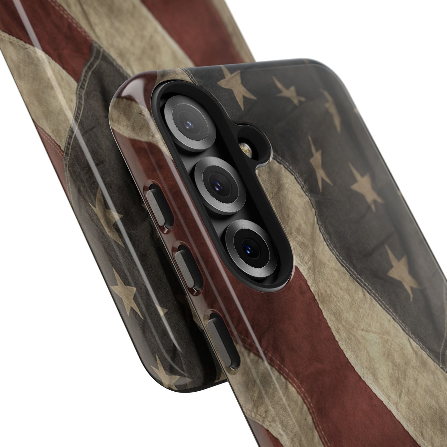 Vintage American Flag-Tough Phone Case