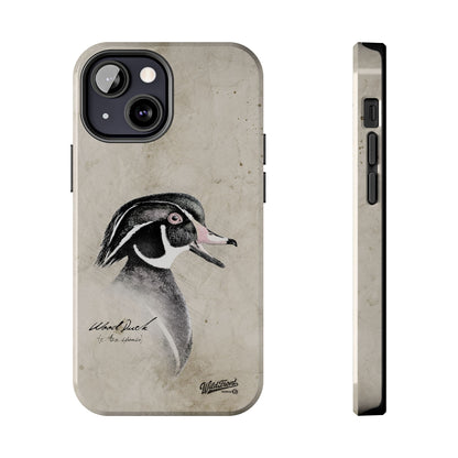 Wood Duck Tough Phone Cases