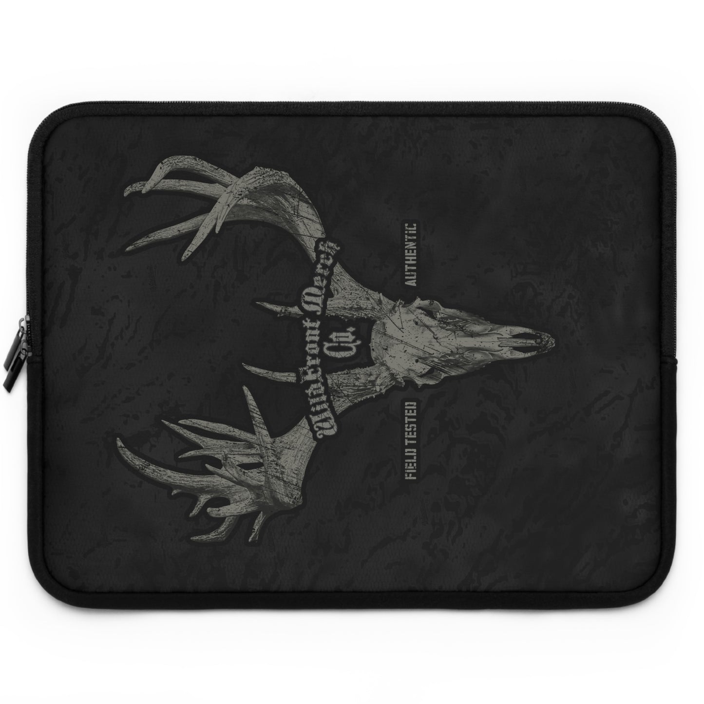 Whitetail Skull Laptop Sleeve