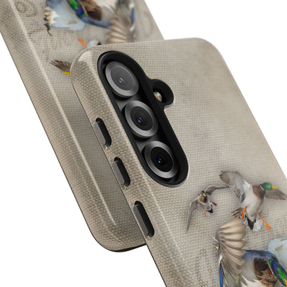 Mallards Flying-Tough Phone Case
