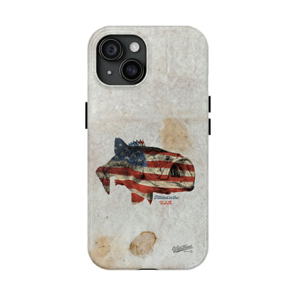 Largemouth Bass Filleted In The USA Tough Phone Cases