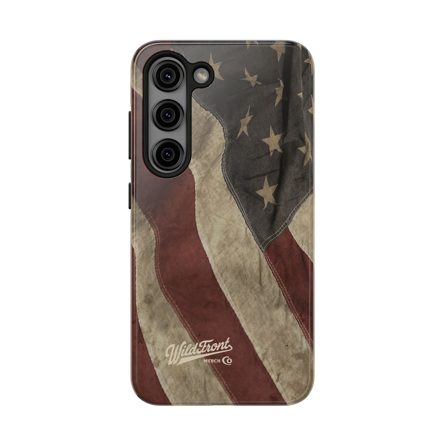 Vintage American Flag-Tough Phone Case