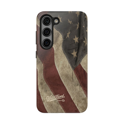 Vintage American Flag-Tough Phone Case