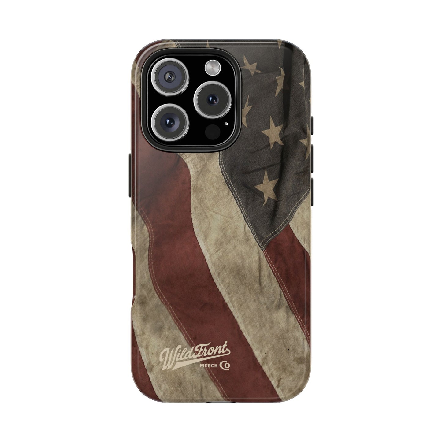 Vintage American Flag-Tough Phone Case