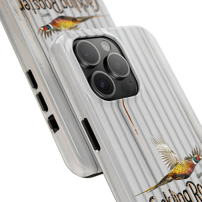 Cackling Rooster Tough Phone Cases