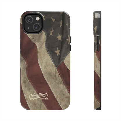 Vintage American Flag-Tough Phone Case