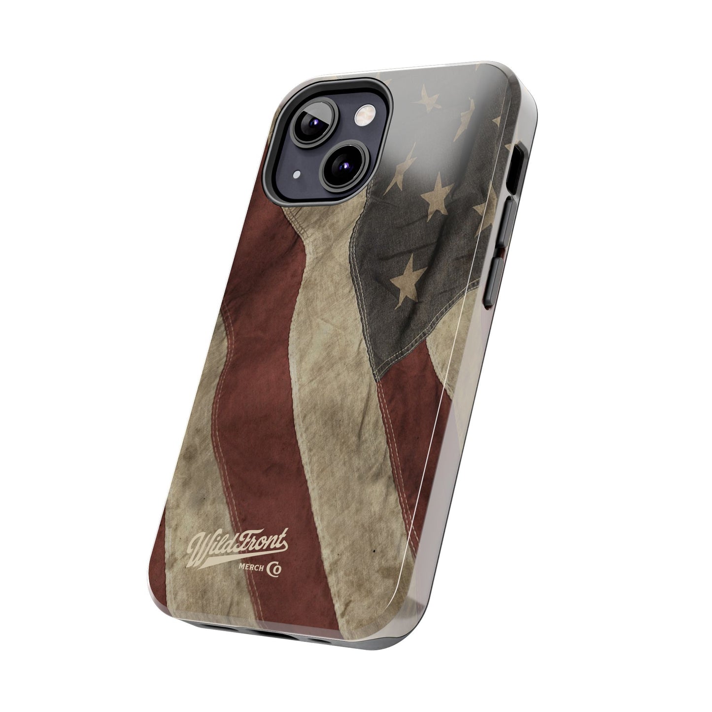 Vintage American Flag-Tough Phone Case