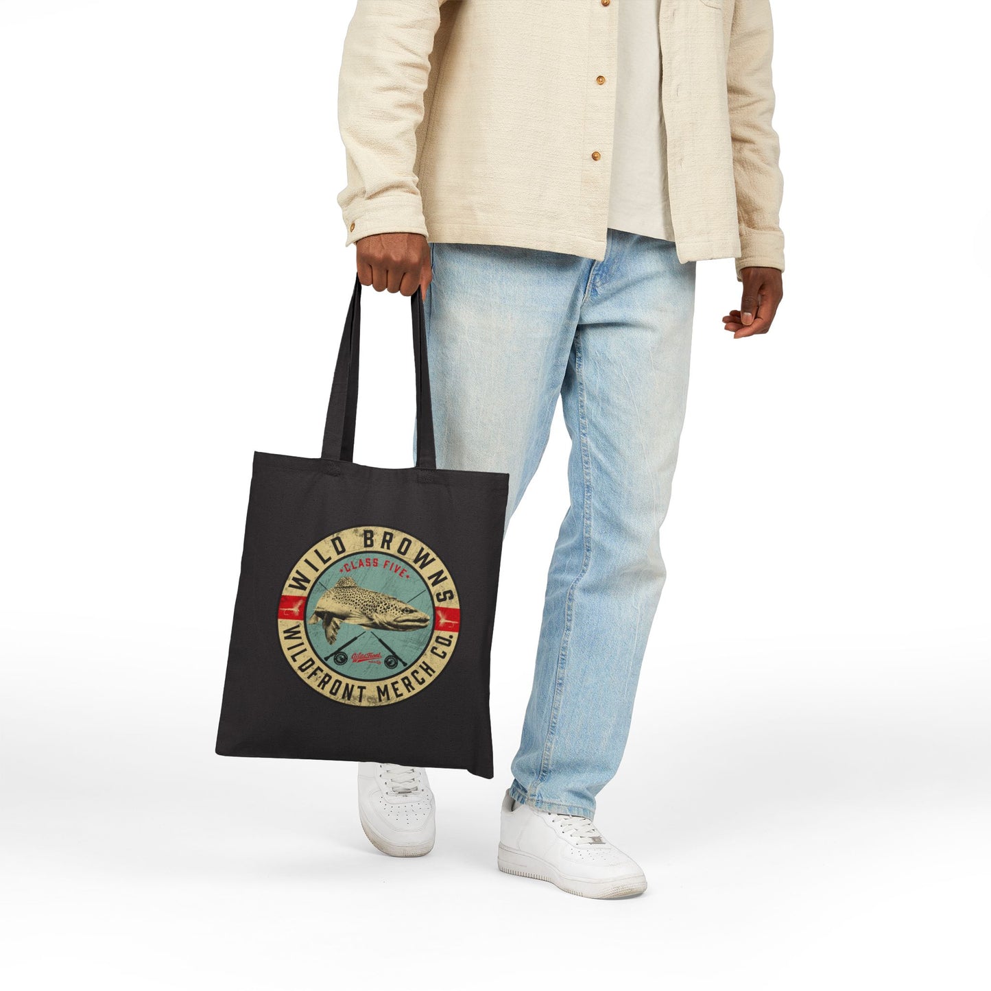 Wild Browns Canvas Tote Bag