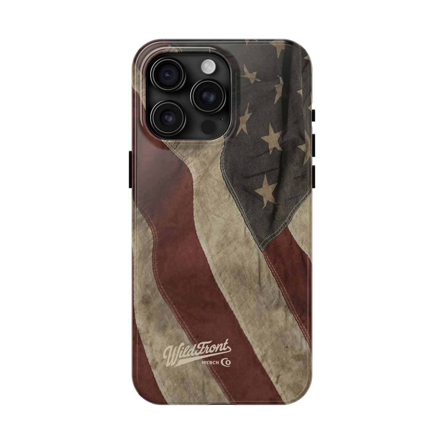 Vintage American Flag-Tough Phone Case