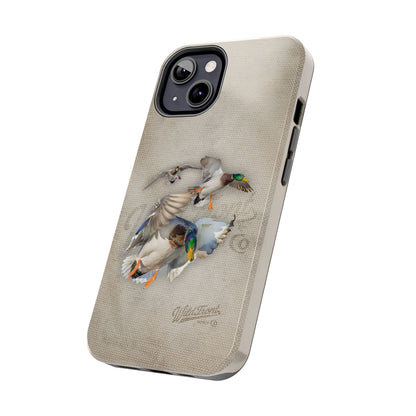 Mallards Flying-Tough Phone Case