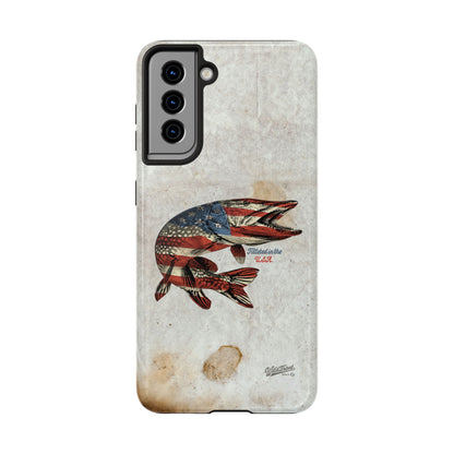 Northern Pike Filleted In The USA Tough Phone Cases