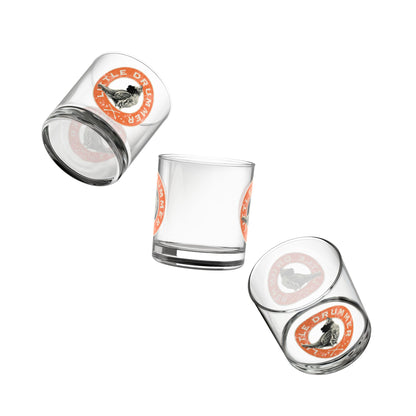 Little Drummer Rocks Glass, 10oz