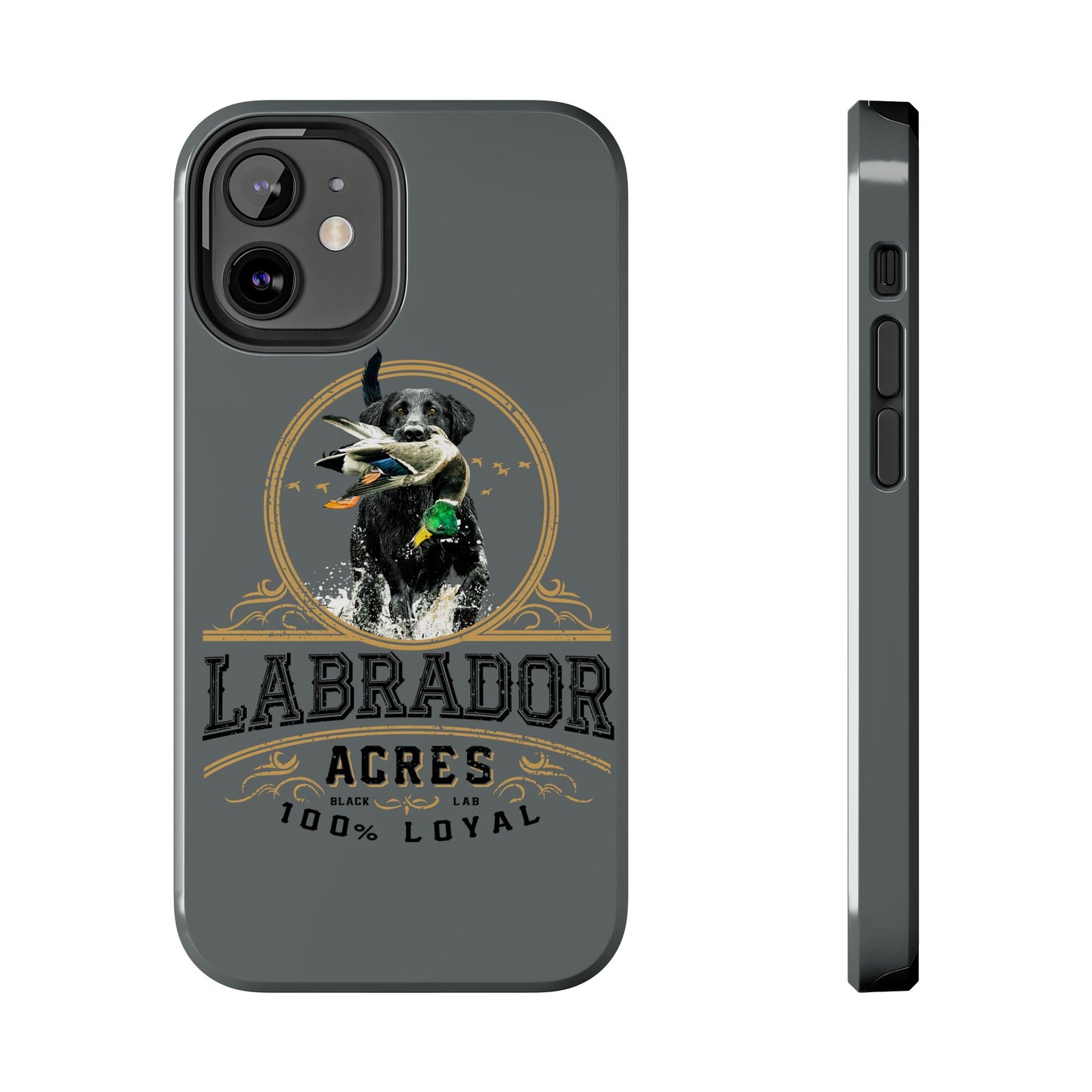 Labrador Acres Black Phone Case