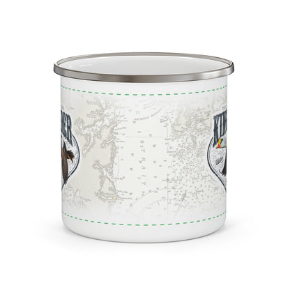 King Eider Enamel Camping Mug