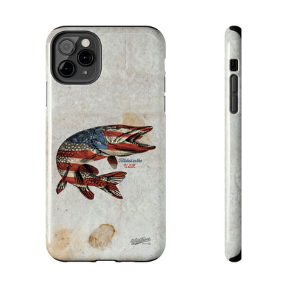 Northern Pike Filleted In The USA Tough Phone Cases