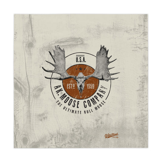 AK Moose Company Tablecloth