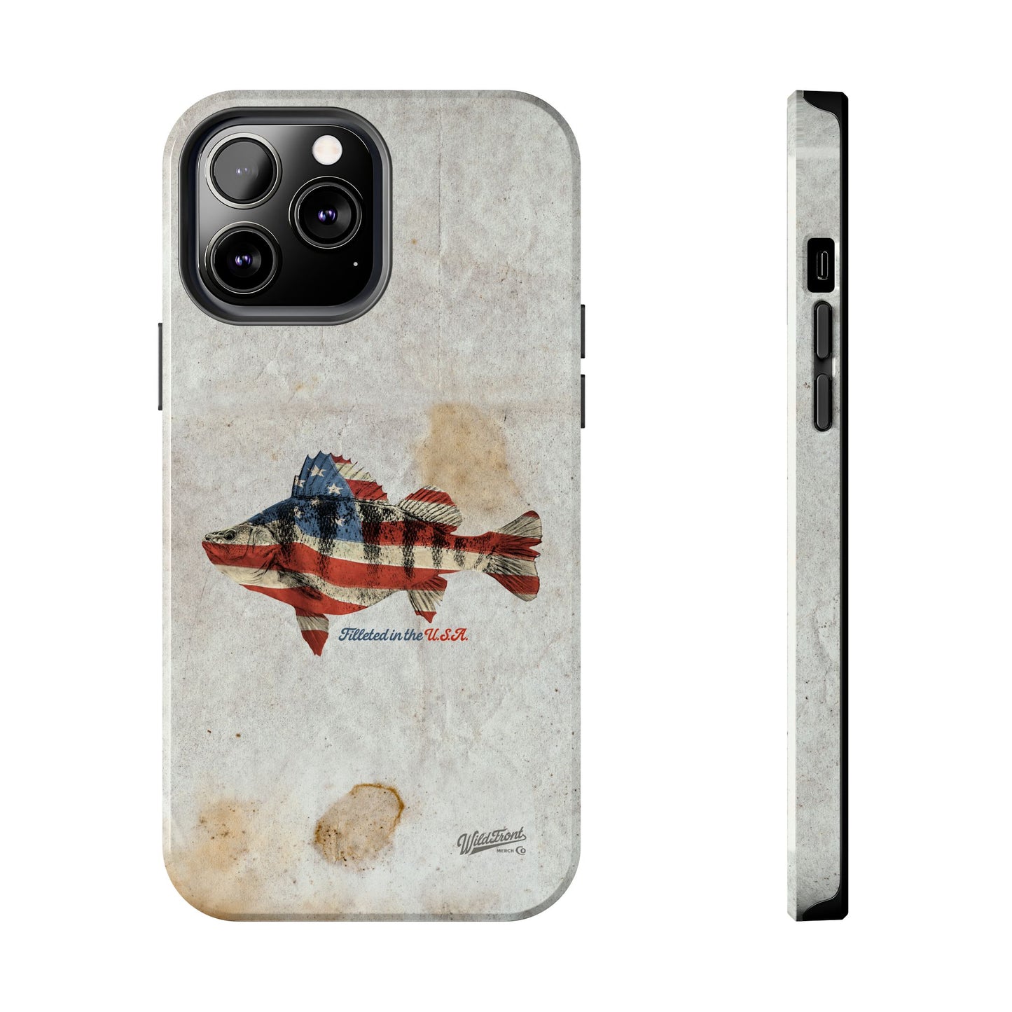 Perch Filleted In The USA Tough Phone Cases