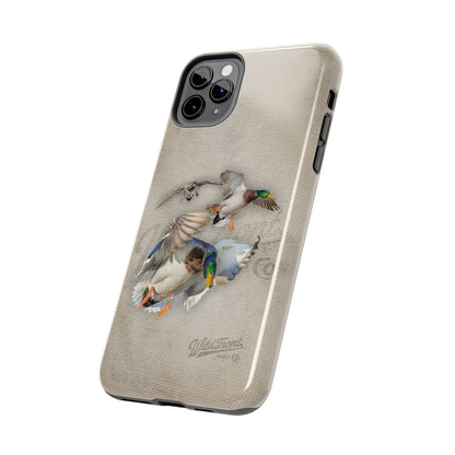 Mallards Flying-Tough Phone Case