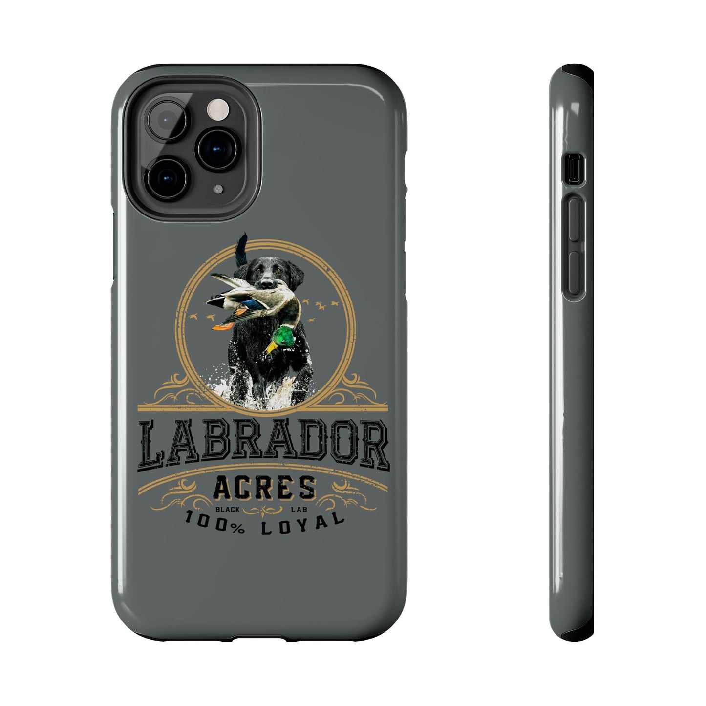 Labrador Acres Black Phone Case
