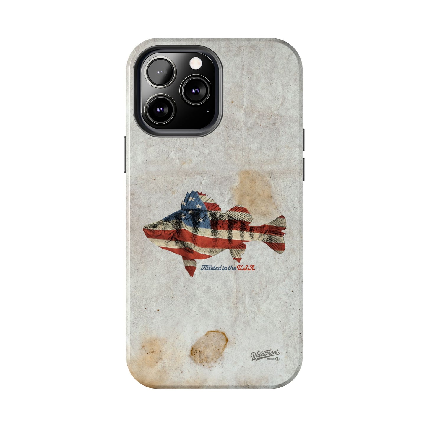 Perch Filleted In The USA Tough Phone Cases