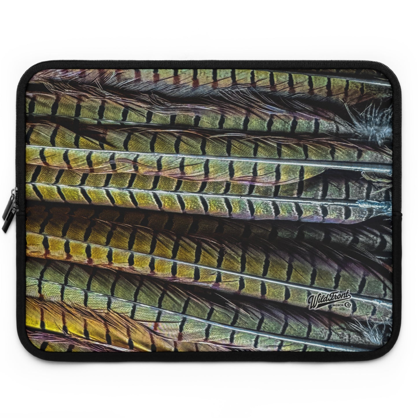 Pheasant Tail Feathers Laptop Sleeve