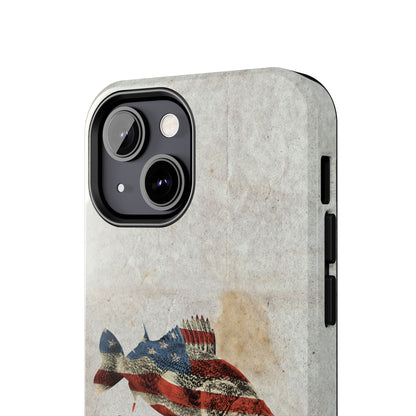 Walleye Filleted In The USA Tough Phone Cases