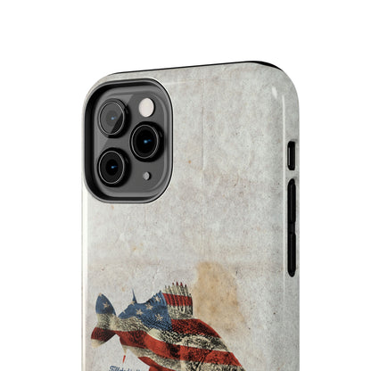 Walleye Filleted In The USA Tough Phone Cases