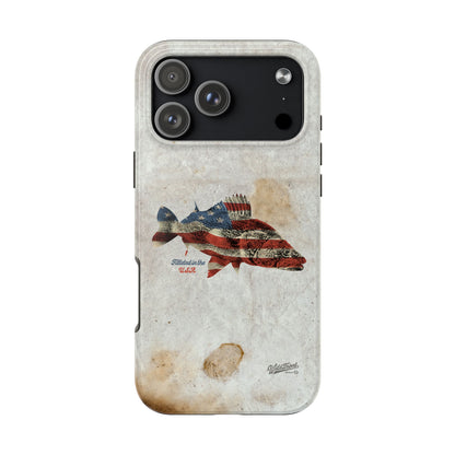 Walleye Filleted In The USA Tough Phone Cases