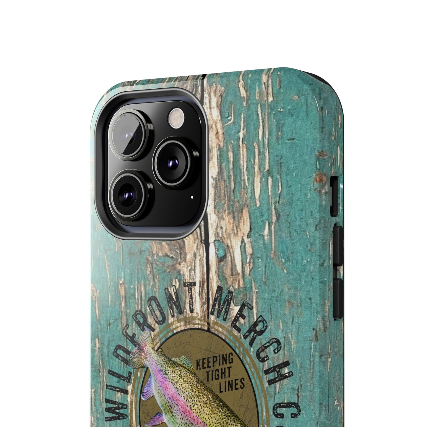 Vintage Rainbow Trout-Tough Phone Case
