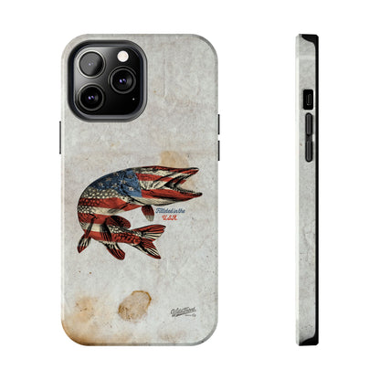 Northern Pike Filleted In The USA Tough Phone Cases