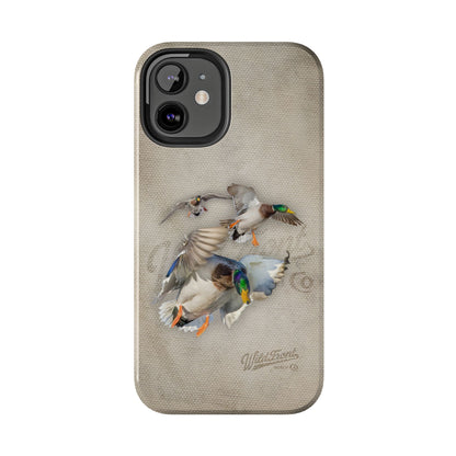 Mallards Flying-Tough Phone Case