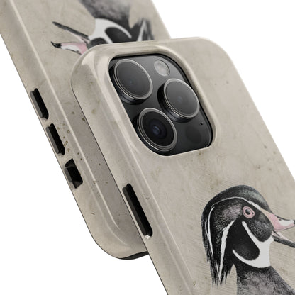 Wood Duck Tough Phone Cases
