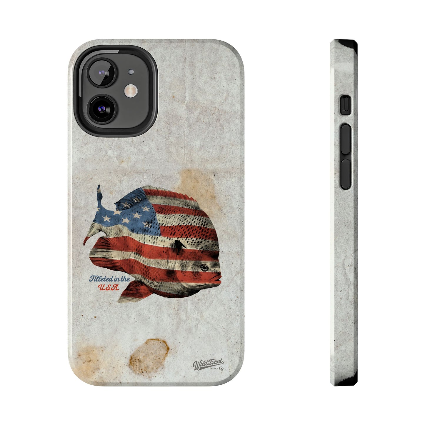 Bluegill Filleted In The USA Tough Phone Cases