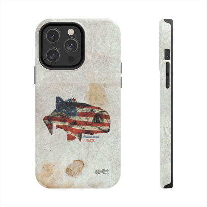 Largemouth Bass Filleted In The USA Tough Phone Cases